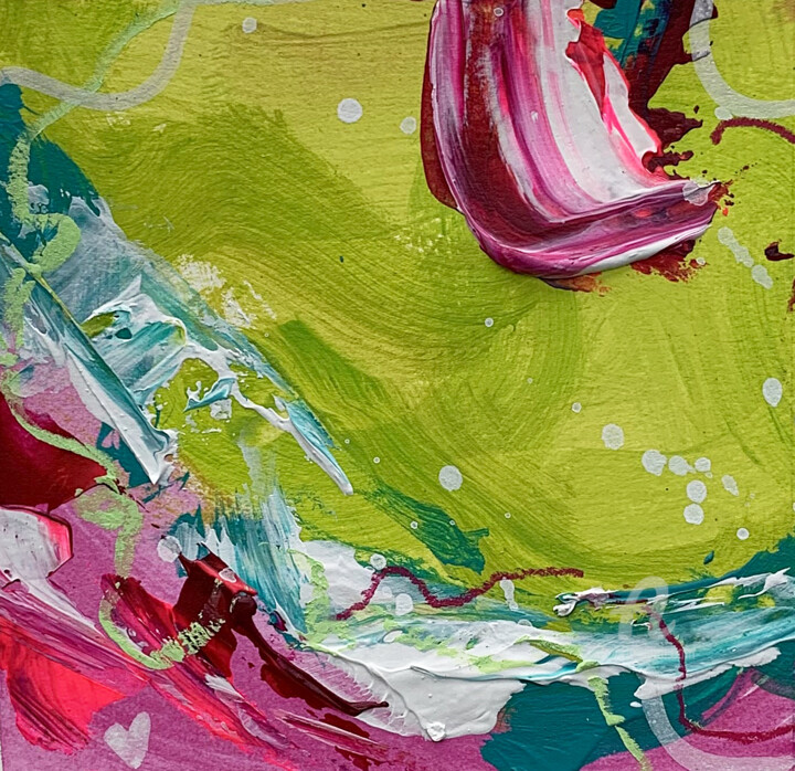Euphoretic 16 绘画, 4.3x4.3 in