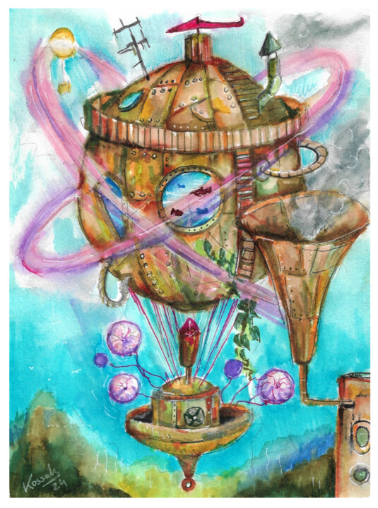 绘画,  11.4x8.3 in 