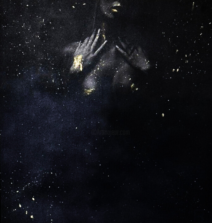 Painting titled "N. 18/6 MODELDEELEE…" by Bedart, Original Artwork, Digital Photography Mounted on Wood Stretcher frame