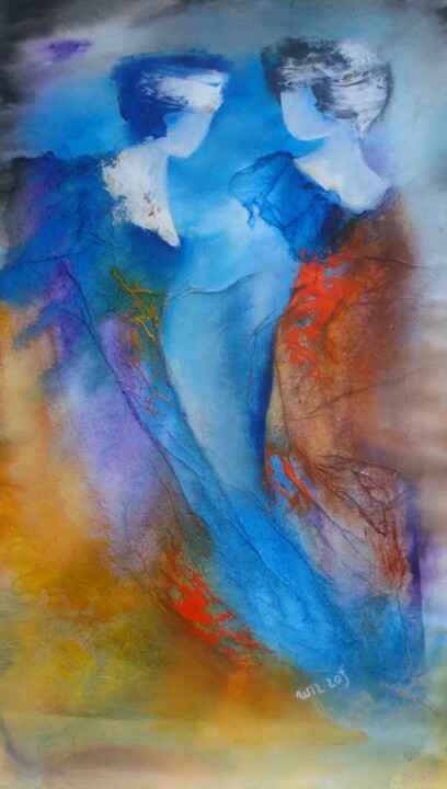 Ryanne 24-01 绘画, 49.2x27.6 in