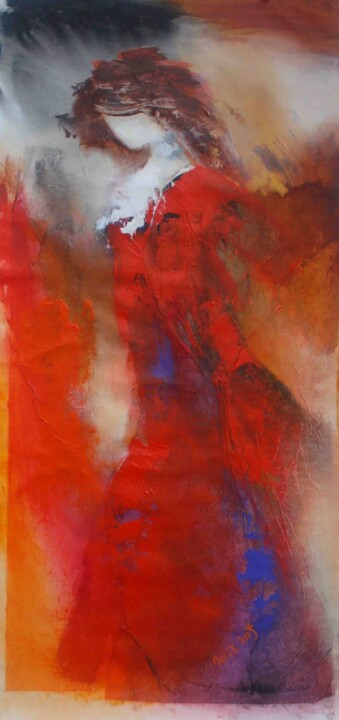 Ryanne 24-11 绘画, 49.2x23.6 in