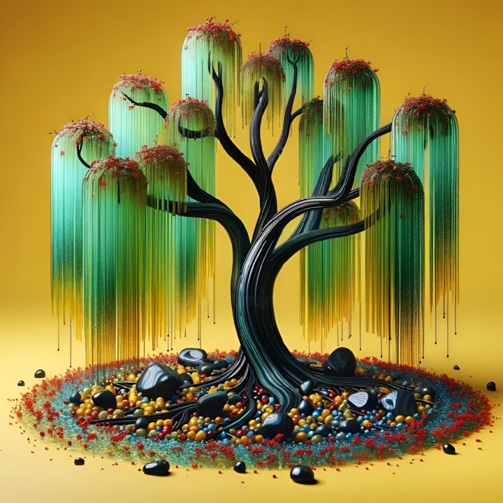 Aqua Arboretum - Whispers of an Underwater Eden Digital Arts