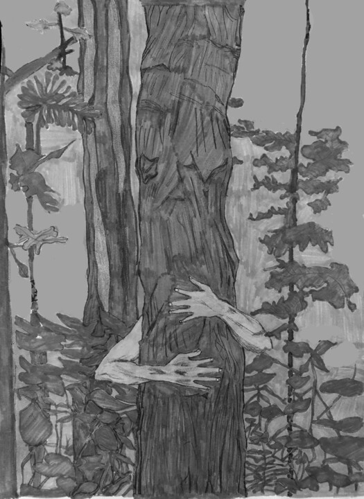 The Black and White Tarot 9 图画, 11.4x8.3 in
