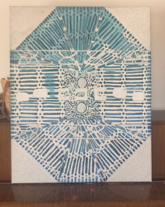 Steps of the making of the work