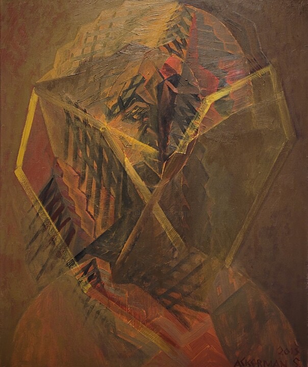 Schilderij,  28,7x23,6 in 