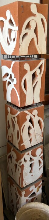 Lampada proiettore 雕塑, 66.9x15.8 in