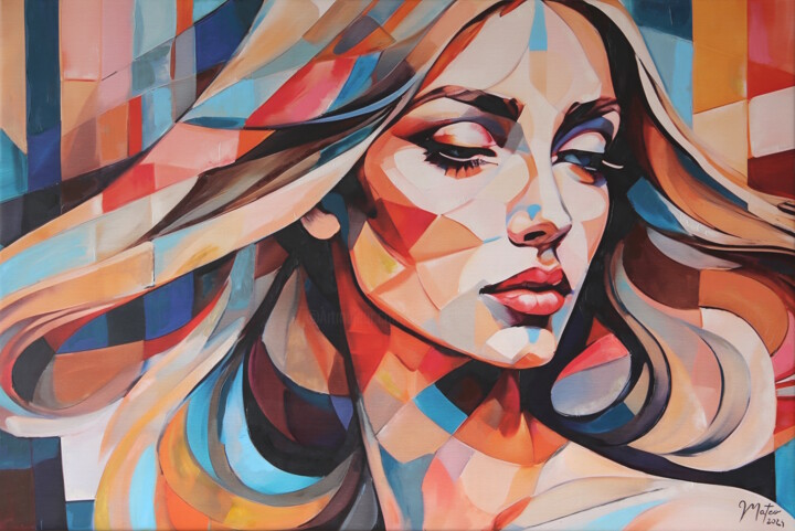 Miami 绘画, 45.3x59.1 in