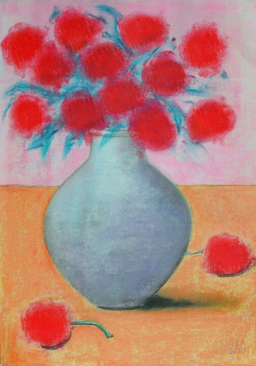 VASE OF FLOWERS - 5 图画, 24x16.9 in
