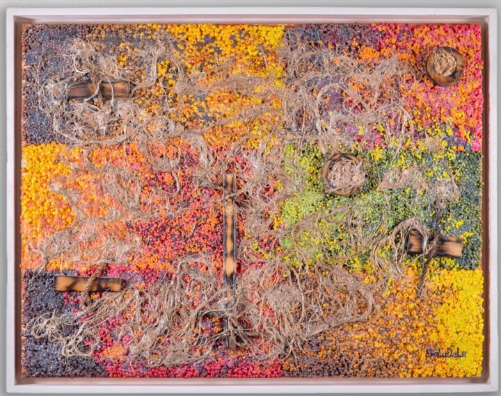 AND THERE WAS LIGHT Collages, 31.8x36.8 in