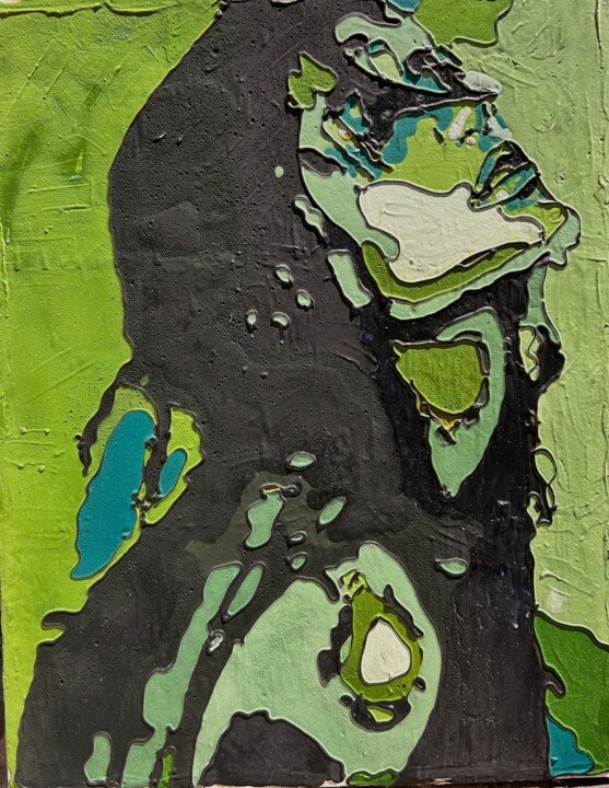 绘画,  35.4x29.5 in 