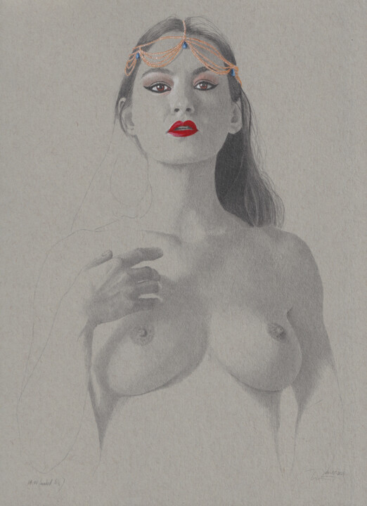 图画,  11.9x8.6 in 