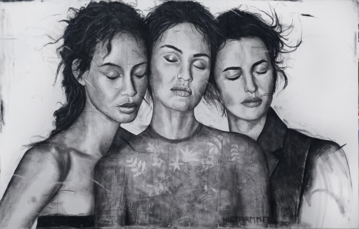 Dreierclan 图画, 39.4x59.1 in