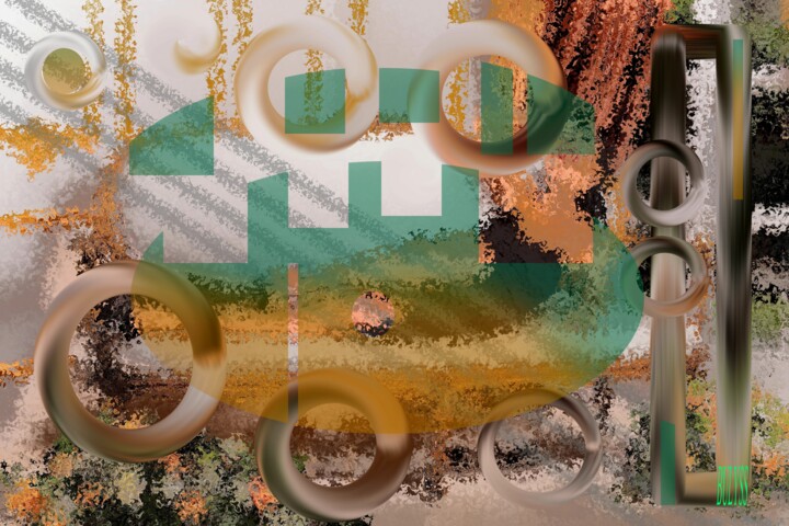 Digital Arts titled "Sofa break N°2" by Marc Bulyss, Original Artwork, Digital Painting