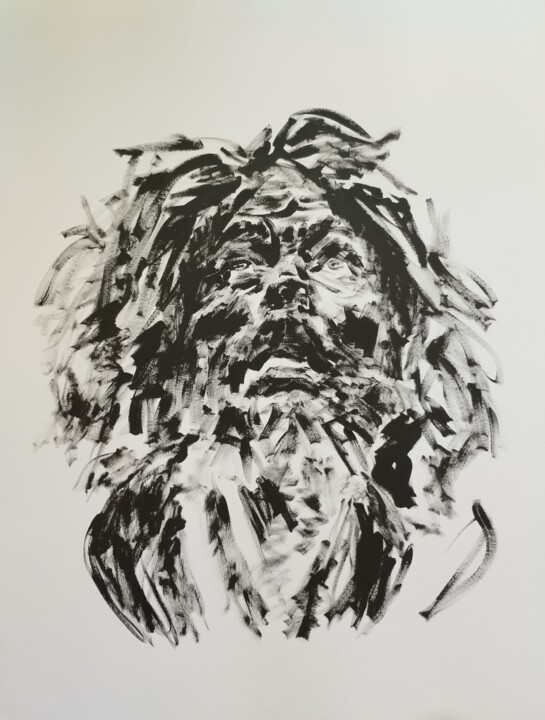 Portrait 绘画, 23.6x19.7 in