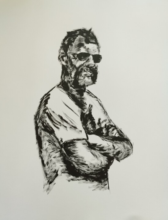 Sans 绘画, 23.6x19.7 in