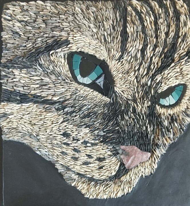 félin Heykel, 9,5x9,1 in