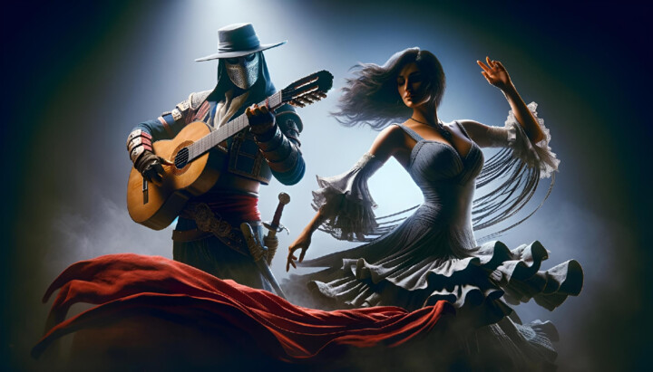 Whispers of Flamenco Dijital Sanat