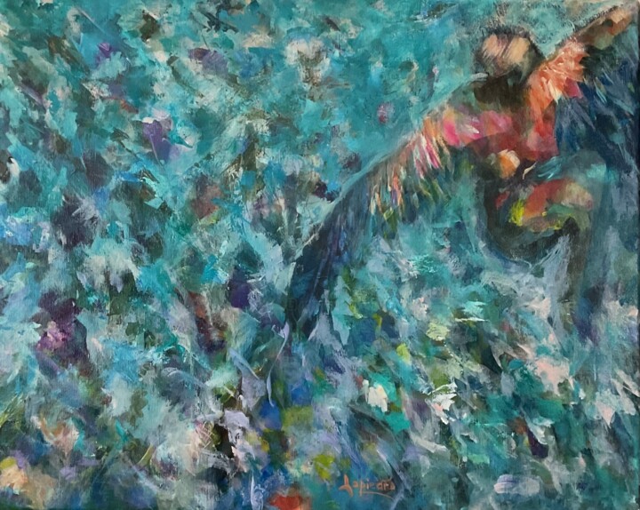 绘画,  15.8x19.7 in 