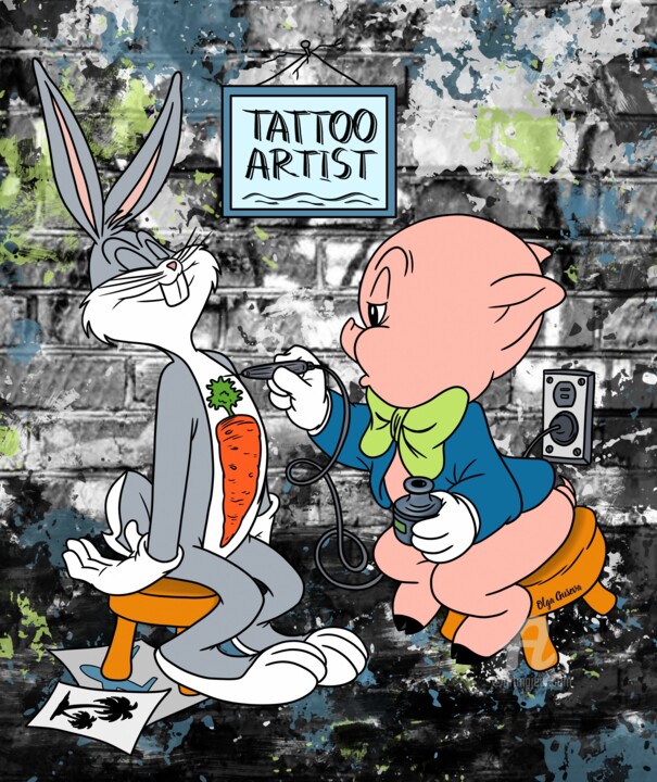 Tattoo artist 数字艺术