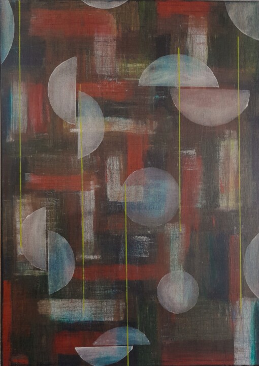 Imaginaire 1 绘画, 27.6x19.7 in