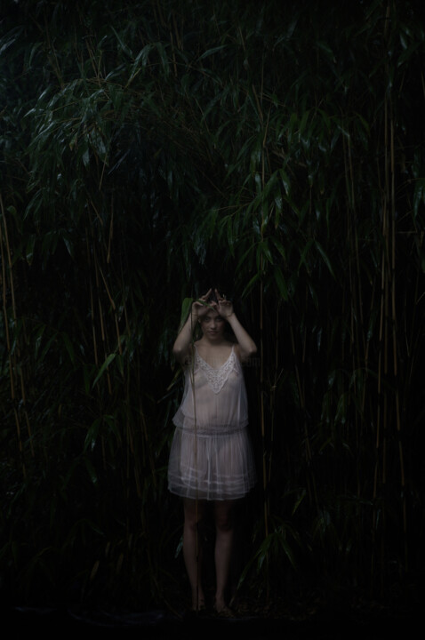 Fotografie getiteld "roselane Ari" door Barbara Vandendriessche, Origineel Kunstwerk, Digitale fotografie Gemonteerd op Alum…