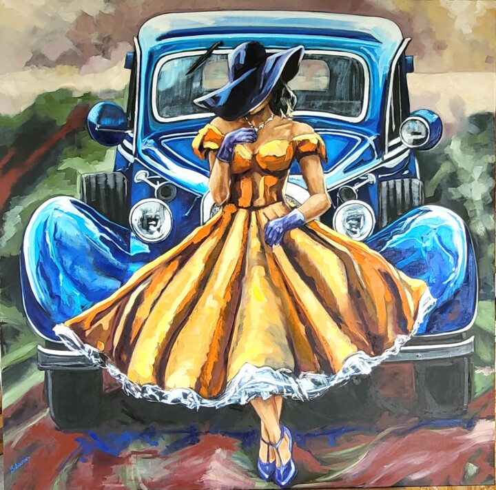 绘画,  39.4x39.4 in 