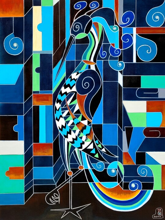 绘画,  45.7x35 in 
