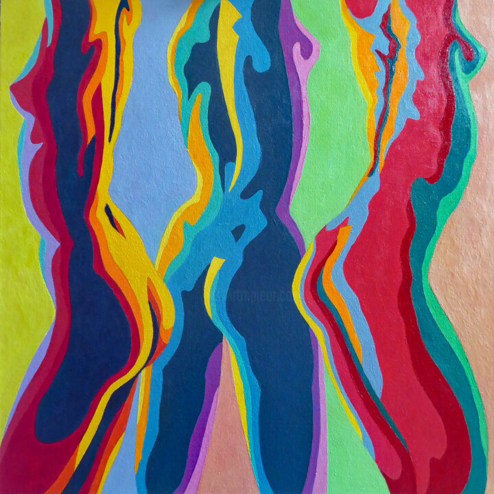 绘画,  23.6x23.6 in 