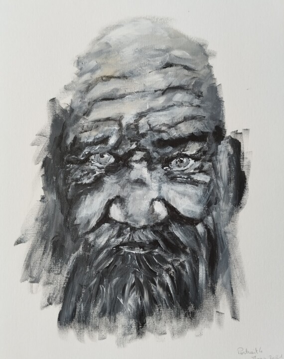 绘画,  11.6x8.3 in 
