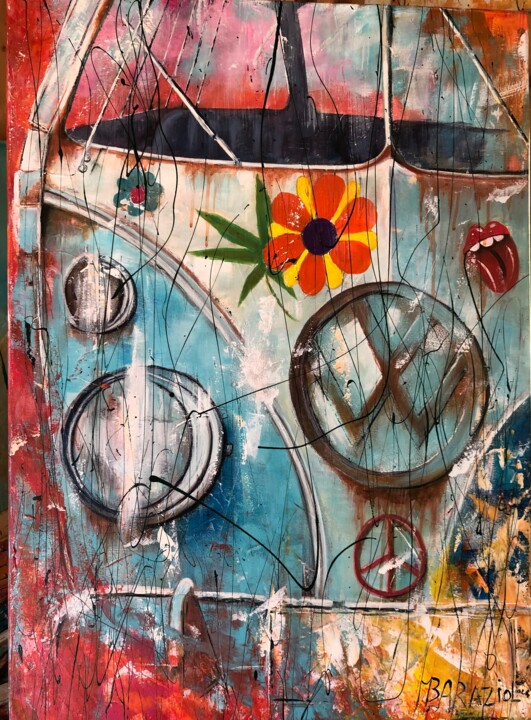 60’s memories 绘画, 39.4x27.6 in