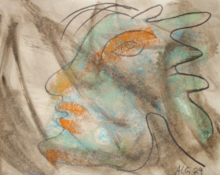 uneasiness 图画, 8.7x11 in