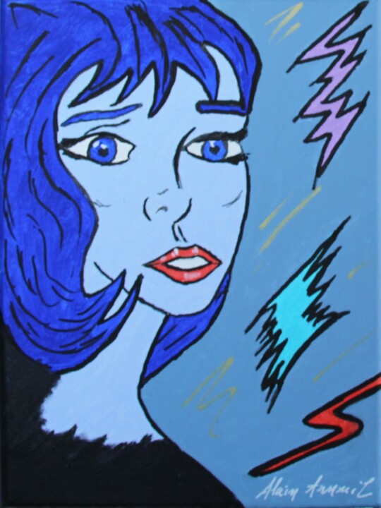 CLAUDIE 绘画, 12.6x9.5 in