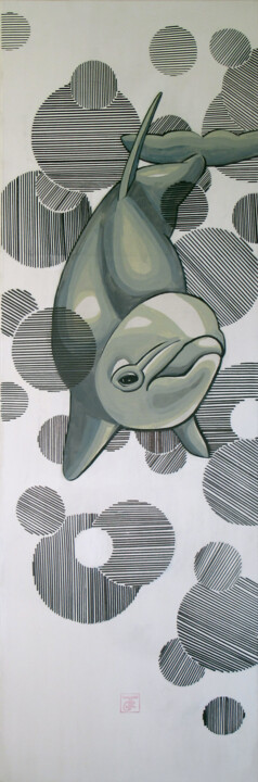 绘画,  47.2x15.8 in 
