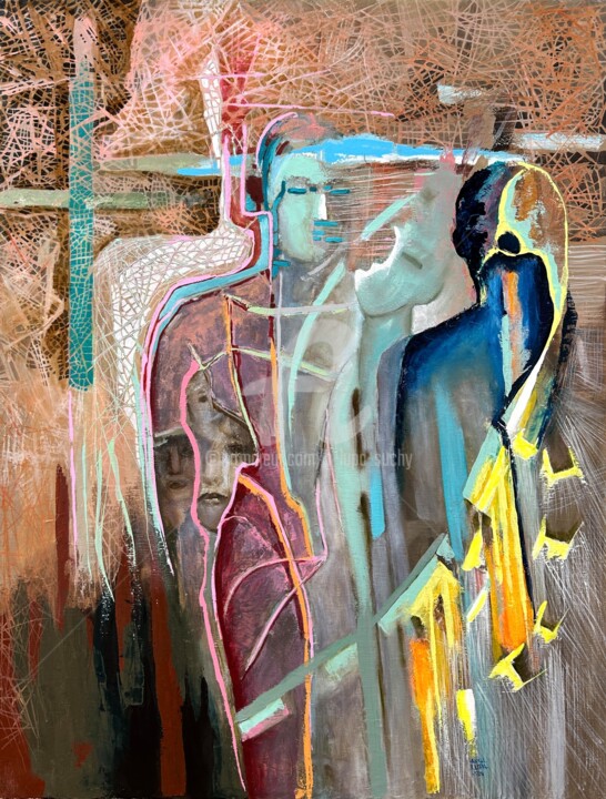 Po przecinku 绘画, 31.5x23.6 in