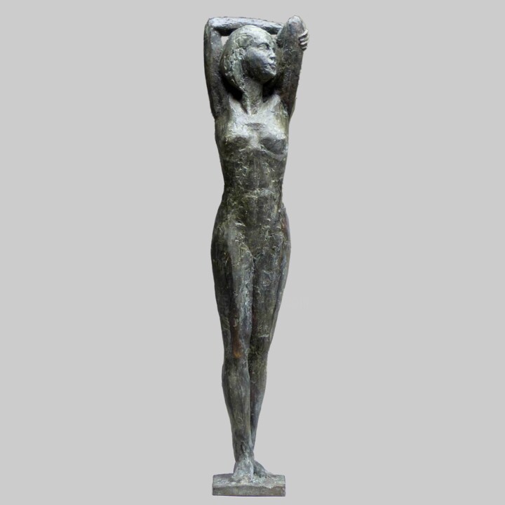 雕塑,  19.3x3.9 in 