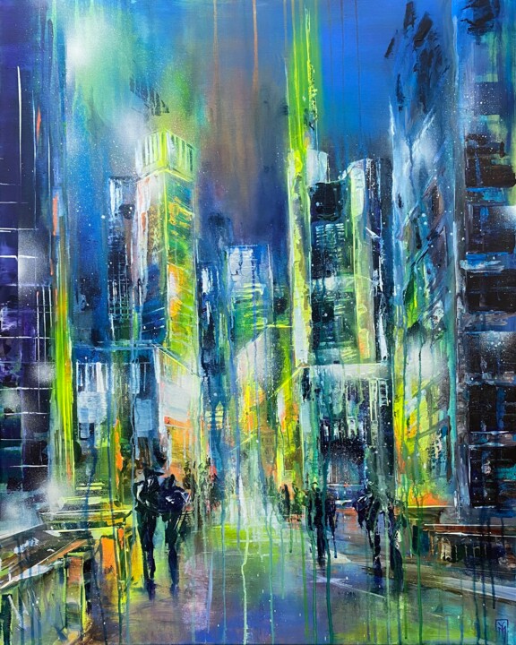 Spirit of the City 绘画, 39.4x31.5 in