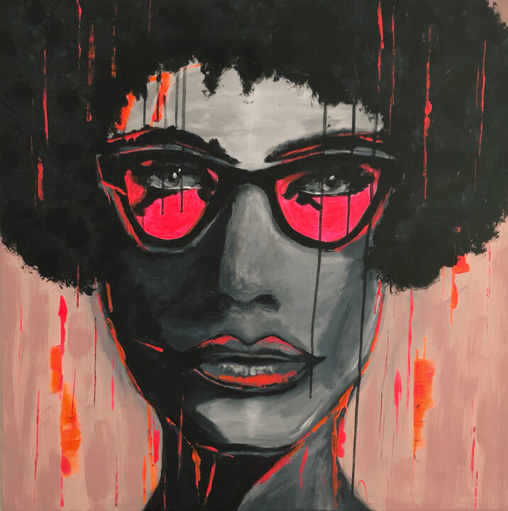 ISeeYou 绘画, 31.5x31.5 in
