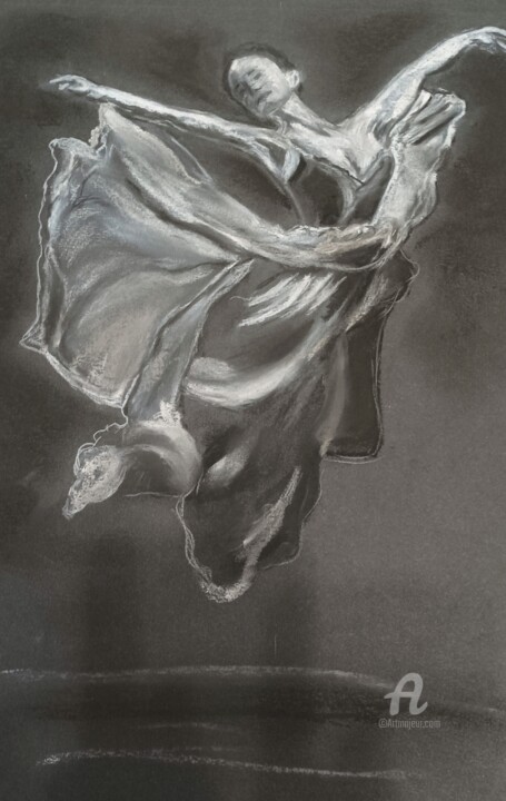 La danseuse 图画, 16.5x12 in