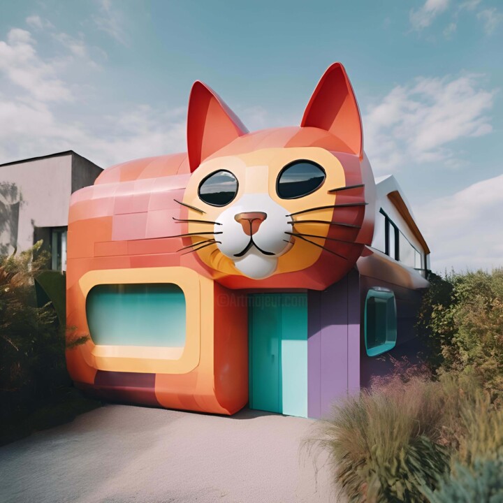 The Curious Cat Building Digital Arts
