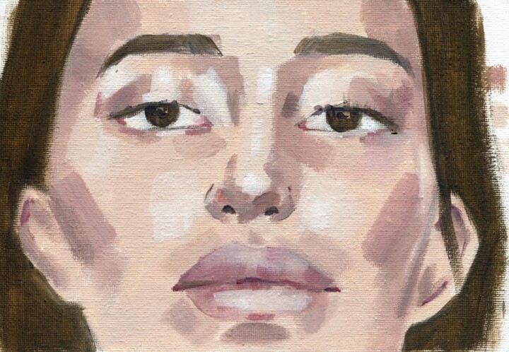 Portrait 2 绘画, 5.7x8.3 in