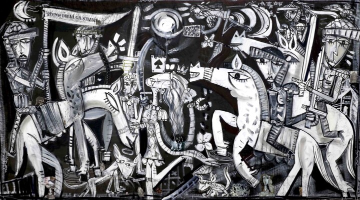 Il Regno della Giustizia 绘画, 44.5x78.7 in