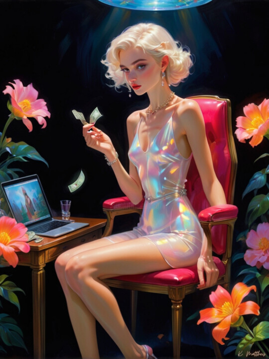 Blüte der Nacht 数字艺术