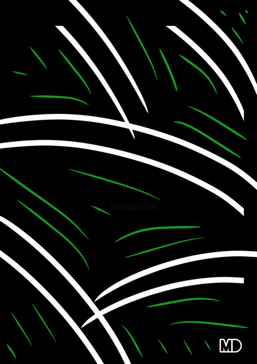 Jungle 数字艺术, 39.4x29.5 in