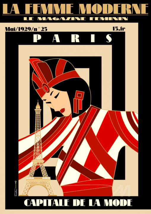 la femme moderne 数字艺术