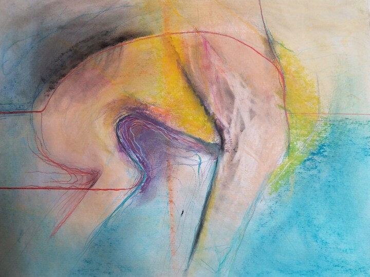 Sans Titre3 图画, 19.7x25.6 in