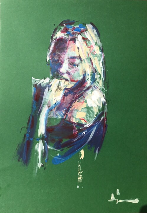 绘画,  13.4x9.5 in 