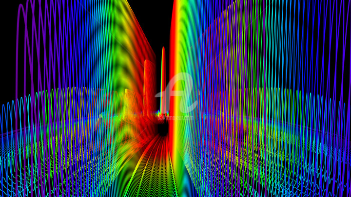 Digital Arts titled "Sparse Spectral Spa…" by Elkement (Elke Stangl), Original Artwork, 3D Modeling