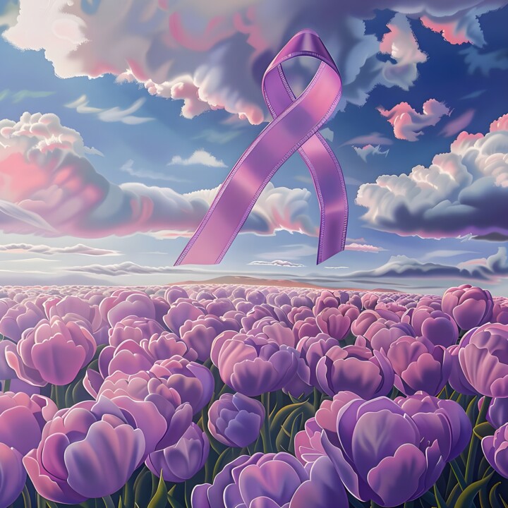 Pink Ribbon Tribute 2 数字艺术