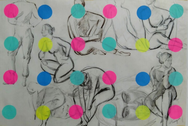 绘画,  19.7x29.1 in 