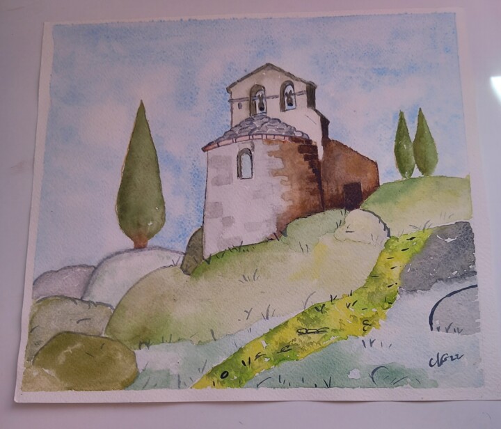 Moulin 图画, 12.2x8.7 in